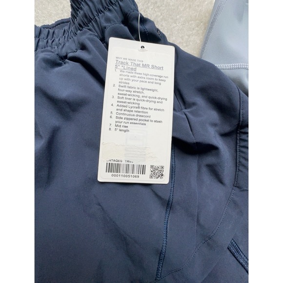NEW & Excellent Lululemon Lot Of 4 Shorts, Leggings, Tank Bra, Pants SIZE 2 - Picture 3 of 11